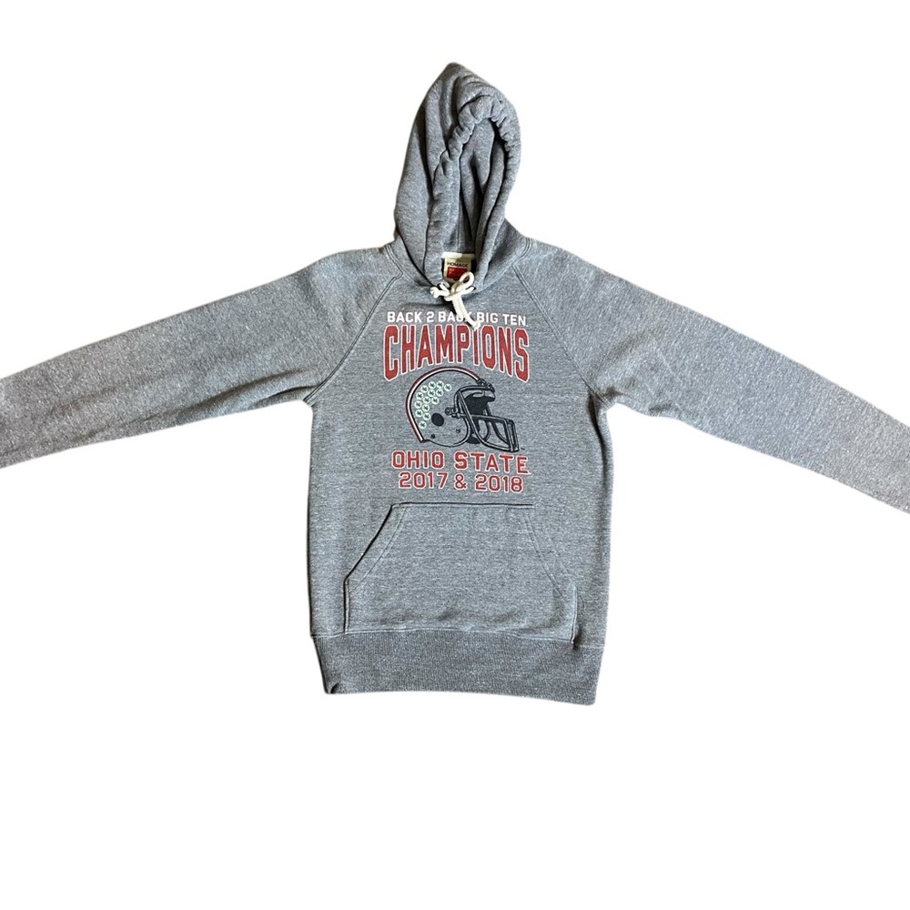 Homage Gray Ohio State Champions Sweater XS